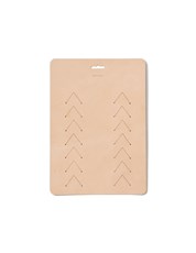 Hender Scheme Natural Leather Wall Card Clip 161793